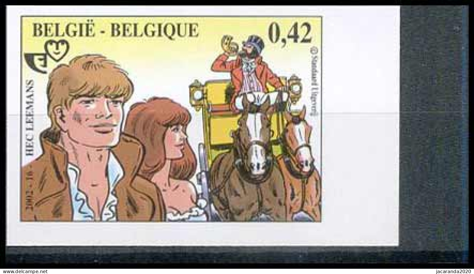 België 3095 ON - Jeugdfilatelie - Strips - BD - Bakelandt - Hec Leemans - 2001-…