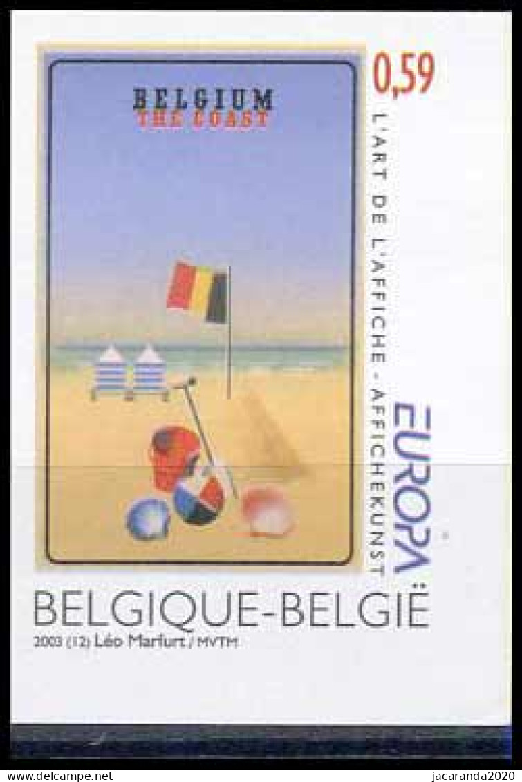 België 3179 ON - Europa 2003 - Affichekunst - Léo Marfurt  - 2001-…