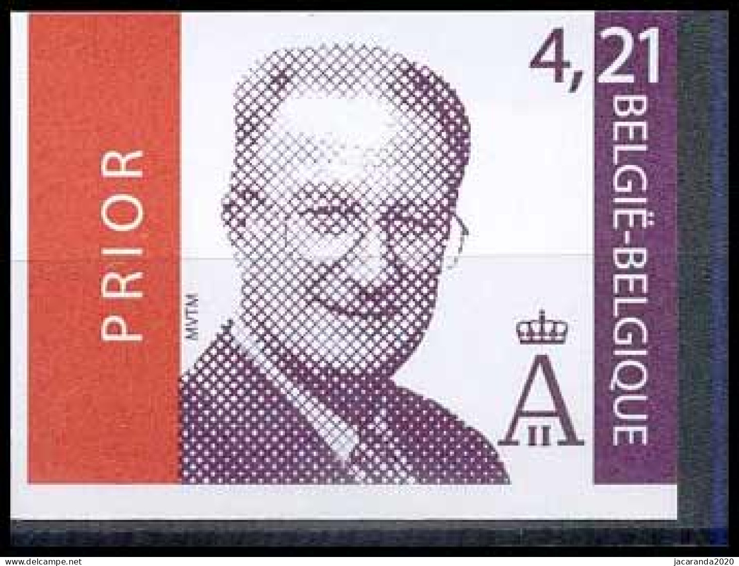 België 3204 ON - Koning Albert II - Roi Albert II - 2001-…