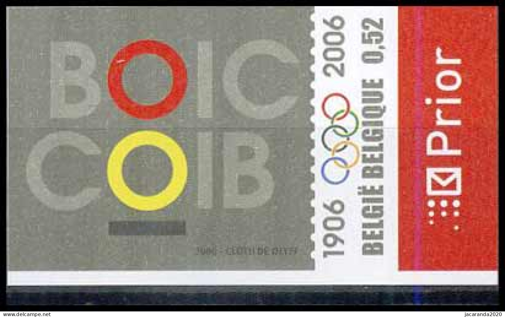 België 3539 ON - Sport - 100 Jaar BOIC - Olympische Spelen - 2001-…