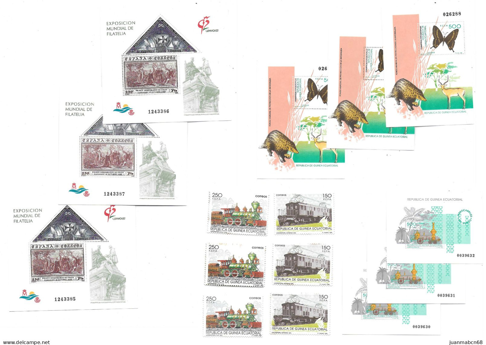 Lote De 1492 Sellos Nuevos (1990 / 1999) - Verzamelingen