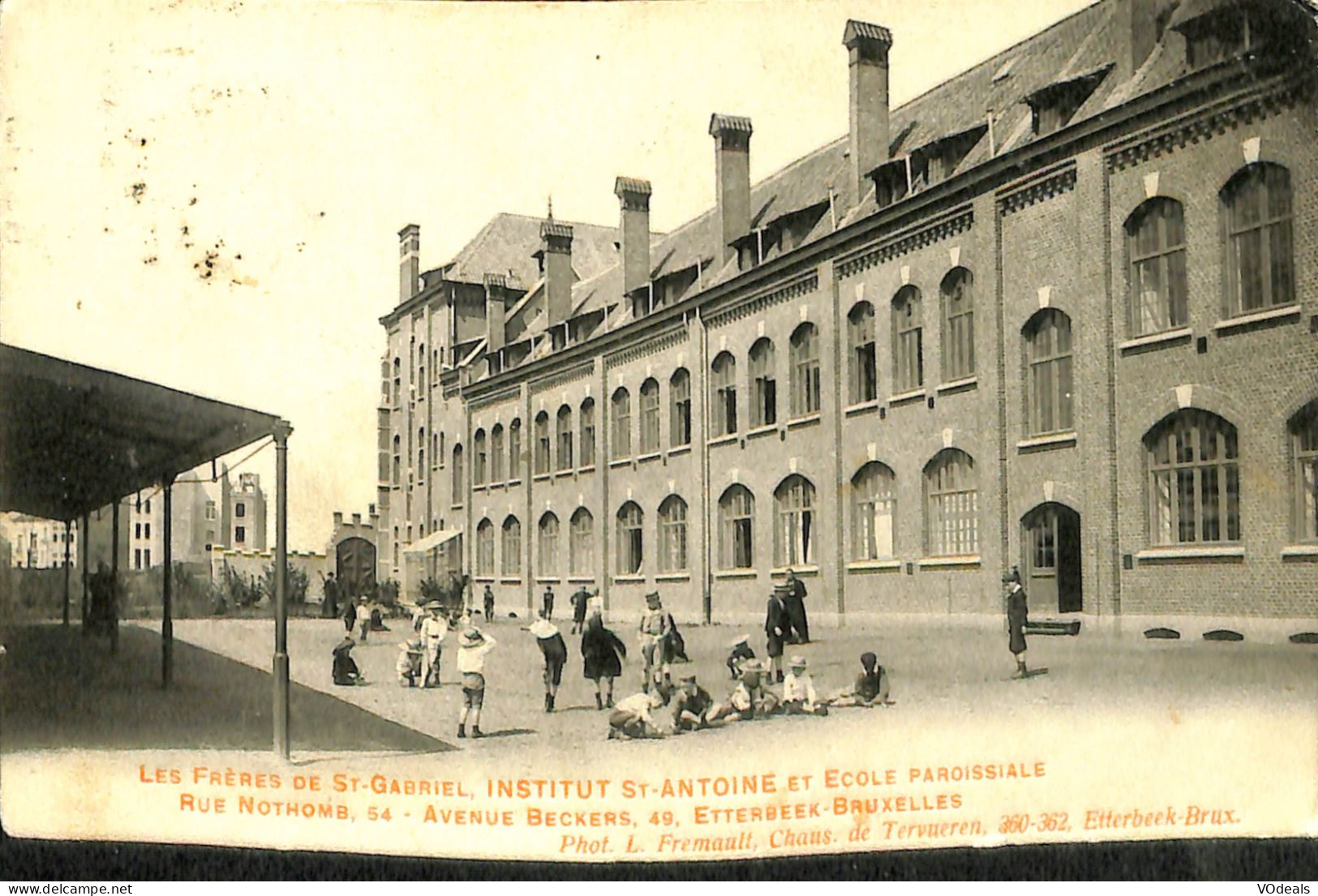 Belgique - Brussel - Bruxelles - Etterbeek - Les Frères De St-Gabriel, Institut St-Antoine Et Ecole Paroissiale - Etterbeek