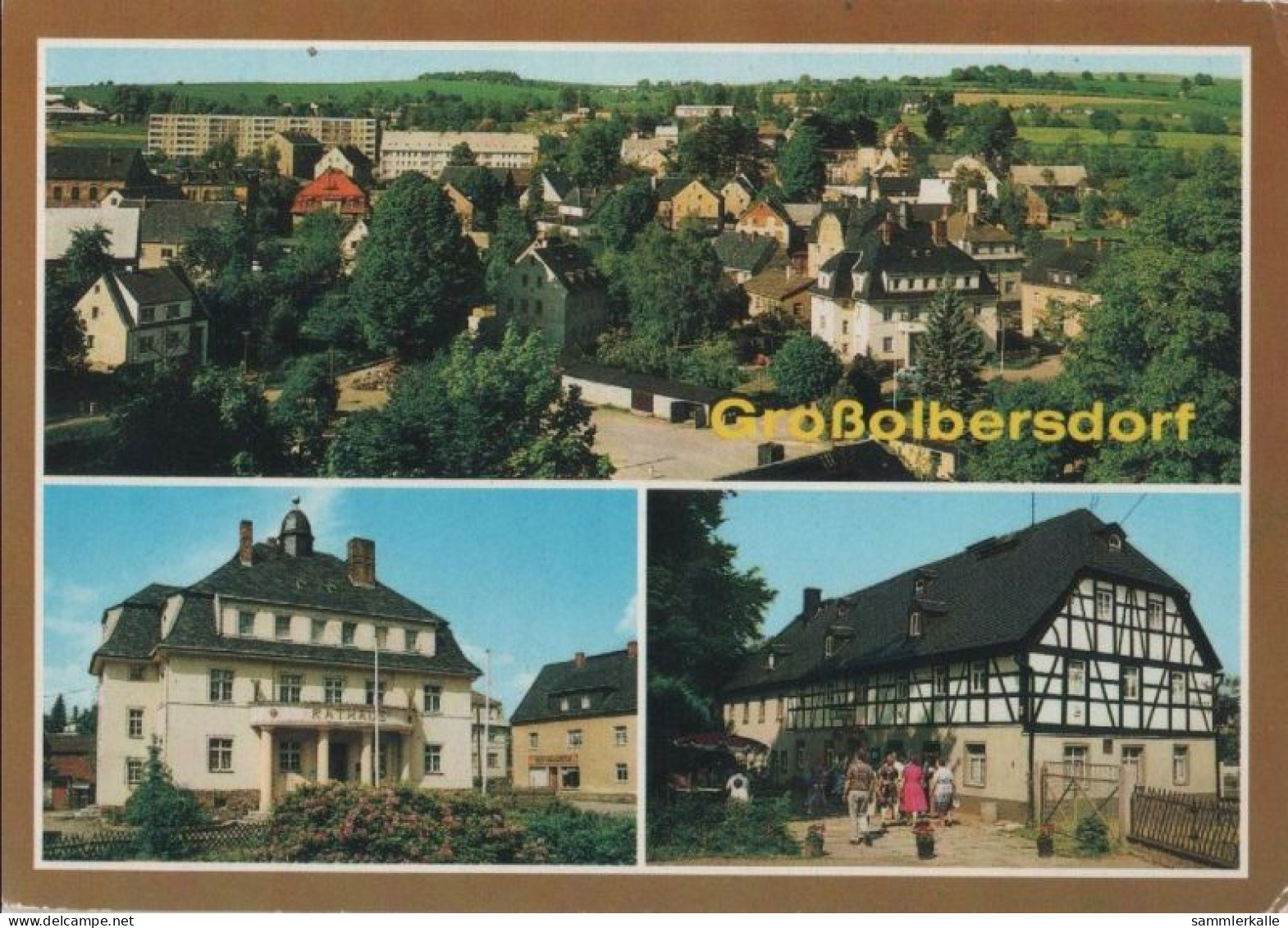 98716 - Grossolbersdorf - U.a. Rathaus - 1990 - Annaberg-Buchholz