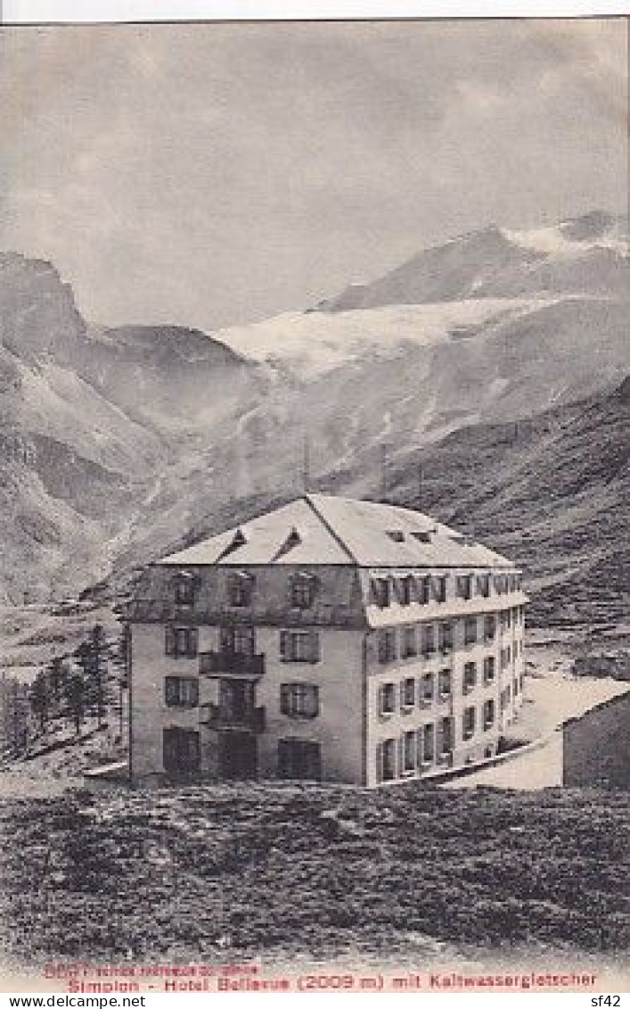 SIMPLON    HOTEL BELLEVUE - Simplon