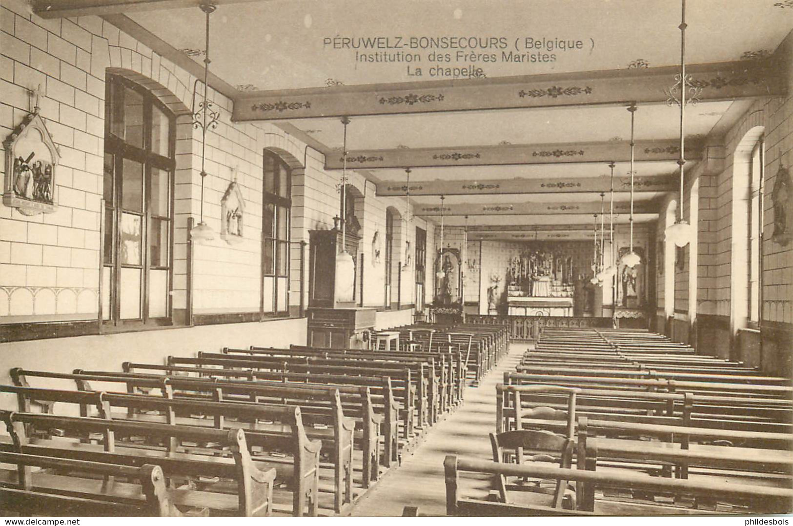 BELGIQUE   PERUWELZ  Institution Des Frères Maristes   ( La Chapelle ) - Péruwelz