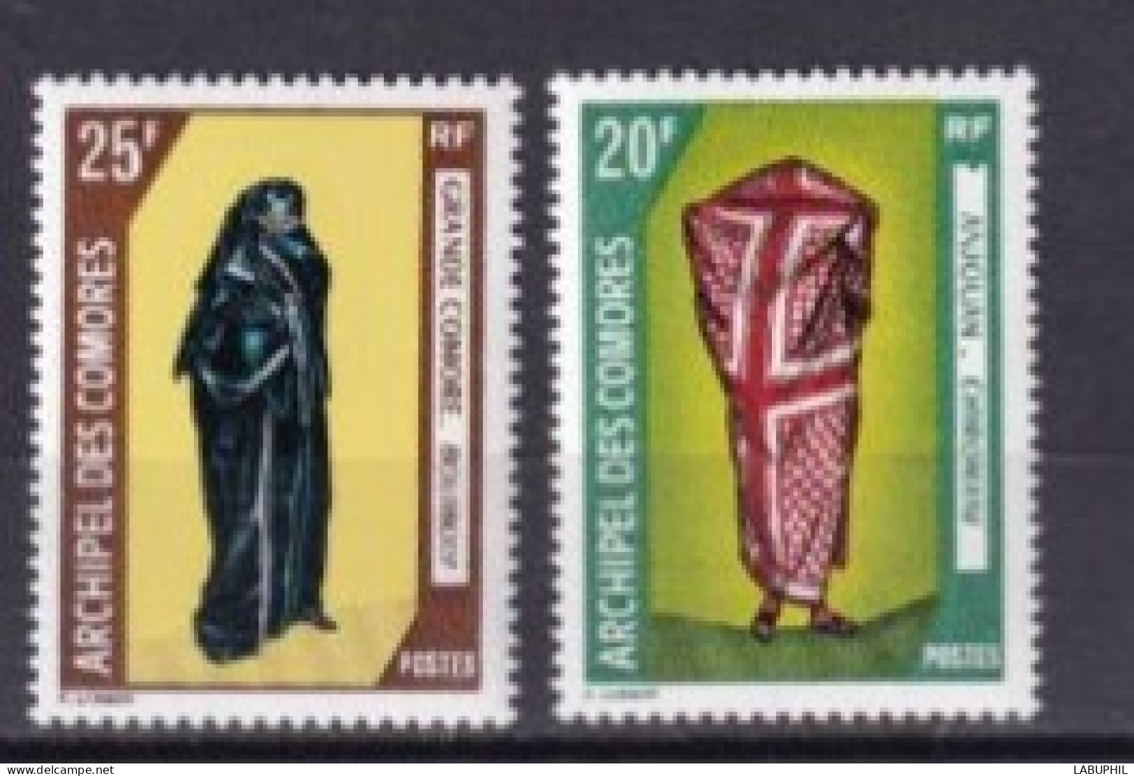 COMORES  NEUF MNH **1970 Costumes - Neufs