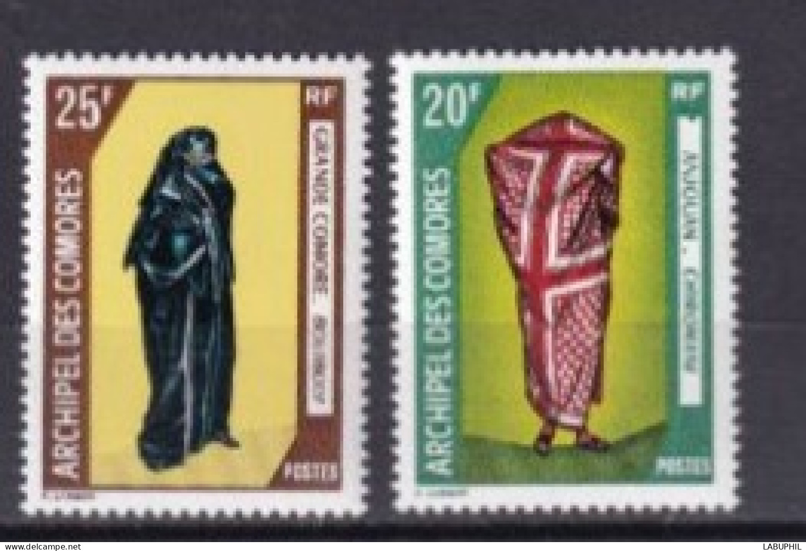 COMORES  NEUF MNH **1970 Costumes - Nuovi