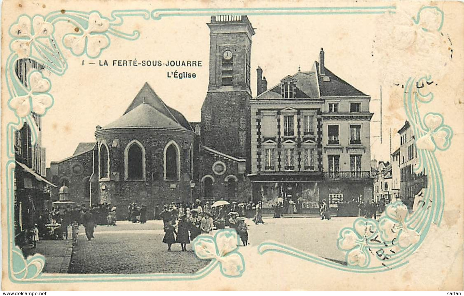 77 , LA FERTE SOUS JOUARRE , L'église , * 495 84 - La Ferte Gaucher