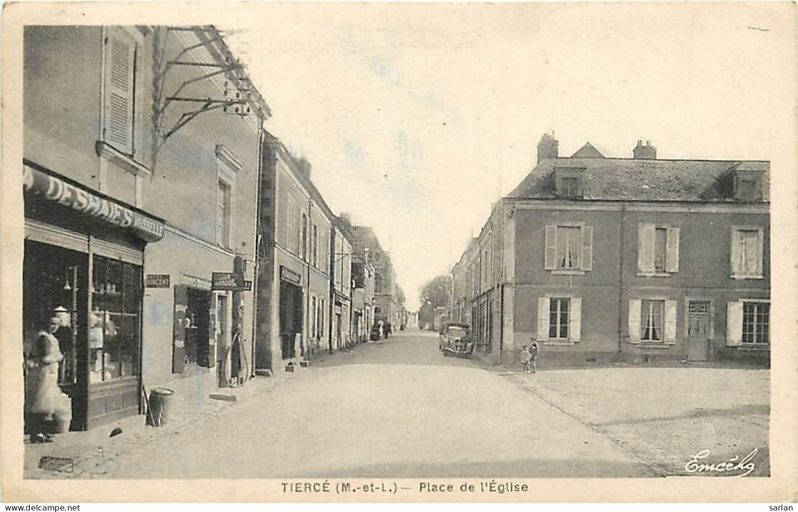 49 , TIERCE , Place De L'église , * 495 64 - Tierce