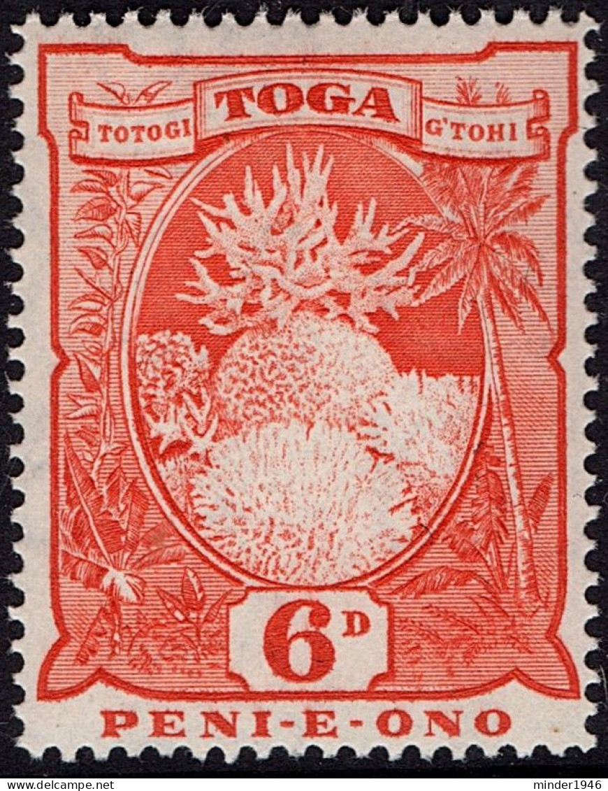 TONGA 1942 2d Red SG79 MH - Tonga (...-1970)