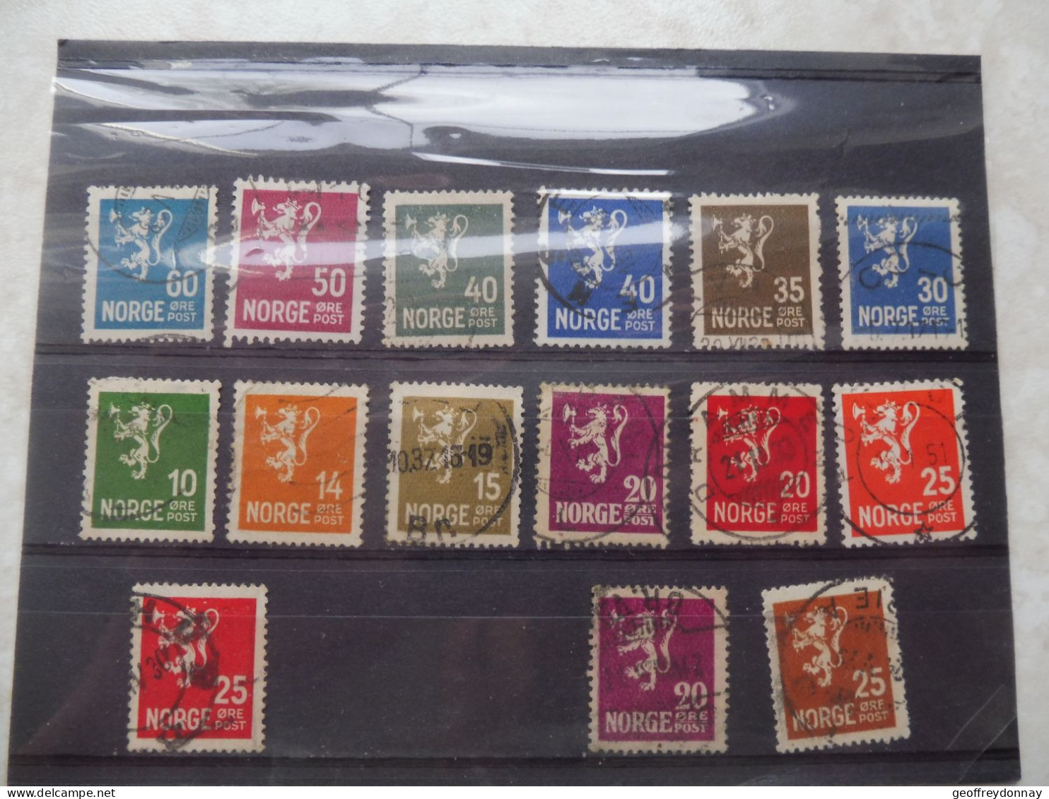 Norge Norvege Norway 112/123 Used Oblitéré Gestempelt - Used Stamps