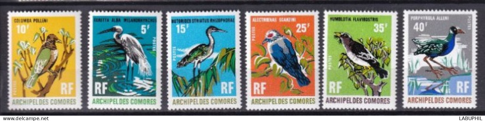 COMORES  NEUF MNH **1971  Oiseaux Birds - Nuovi