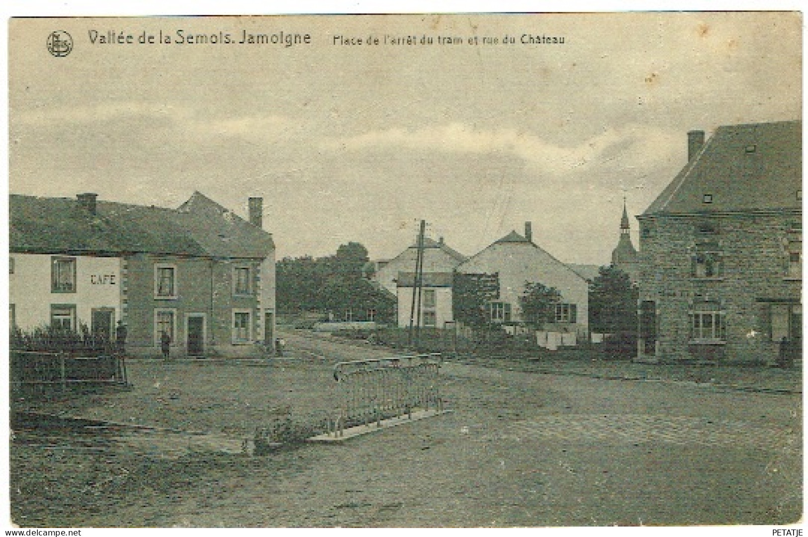 Jamoigne , Place De L'Arrêt Du Tram - Chiny