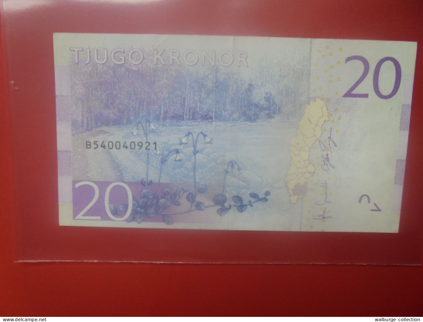 SUEDE 20 KRONOR 2015 Circuler (B.33) - Suède