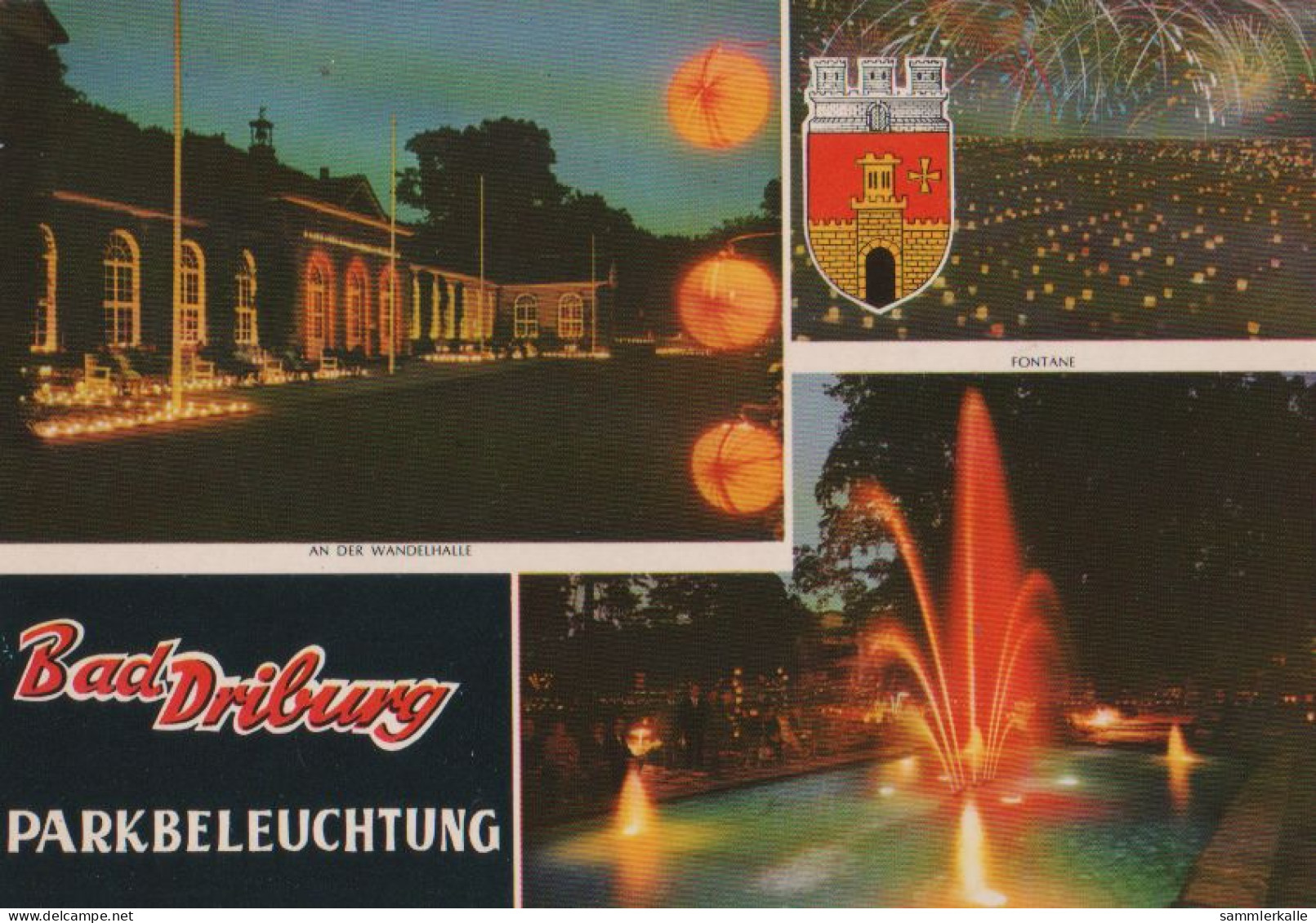 29177 - Bad Driburg - Parkbeleuchtung - Ca. 1980 - Bad Driburg