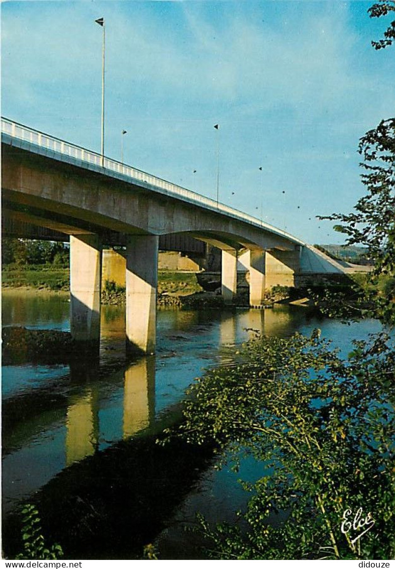 33 - Langon - Le Nouveau Pont Sur La Garonne Construit Sous La Direction Des Ponts Et Chaussées - CPM - Voir Scans Recto - Langon