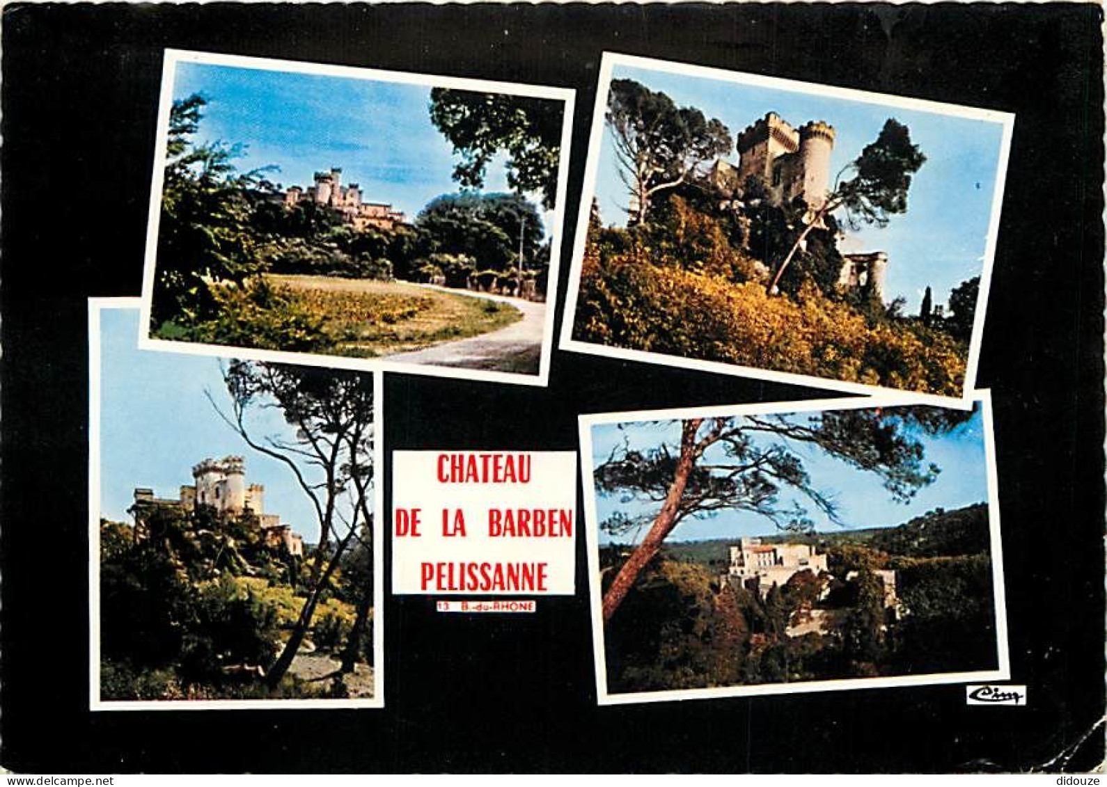 13 - Pélissanne - Château De La Barben - Multivues - Flamme Postale De La Roque D'Antheron - CPM - Voir Scans Recto-Vers - Pelissanne