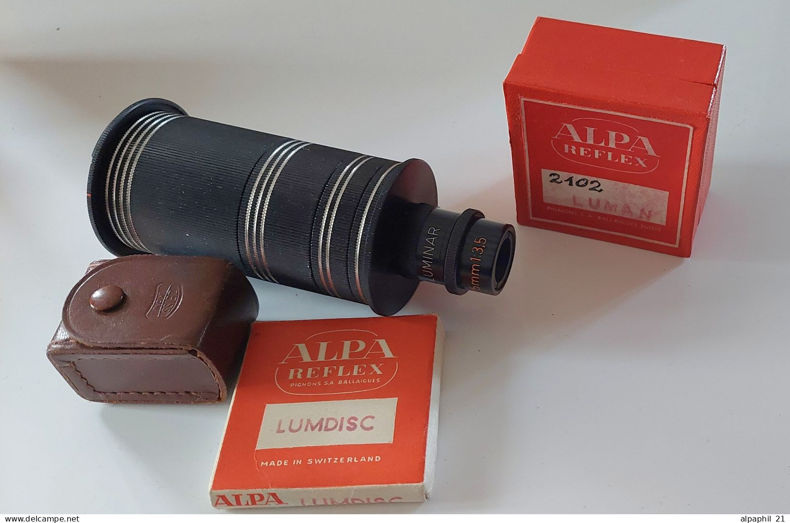 Alpa, Carl Zeiss Luminar 25mm 1:3.5-"LUMDISC" - Linsen