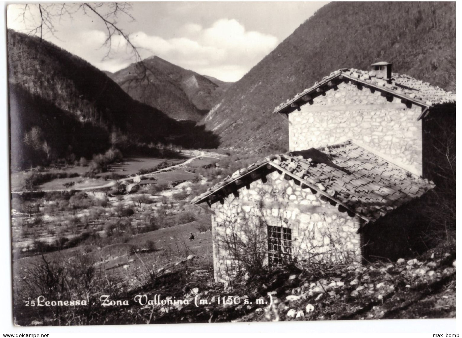 1958 LEONESSA  5  ZONA VALLONINA RIETI - Rieti