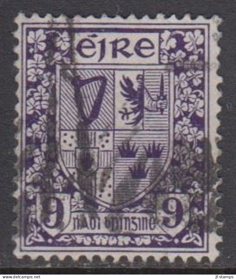 1923. EIRE. National Symbols. 9 Pg. (Michel 49A) - JF411409 - Gebruikt