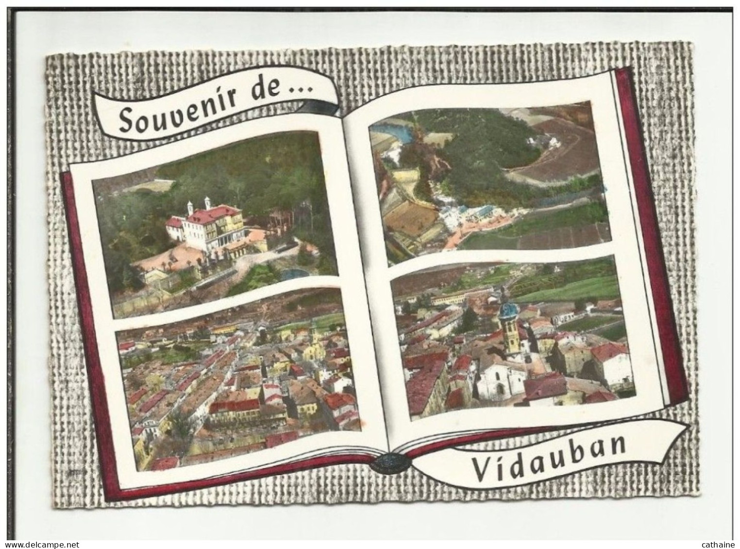 83 . VIDAUBAN . MULTVUE SOUVENIR DE ..... LIVRE OUVERT - Vidauban