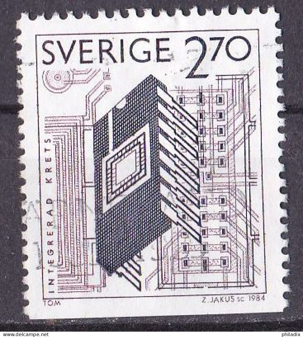 # Schweden Marke Von 1984 O/used (A5-4) - Used Stamps