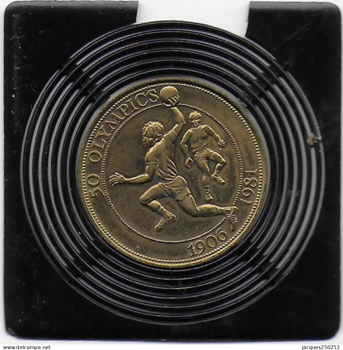 50 OLYMPICS 1906-1981 - Gemeentepenningen