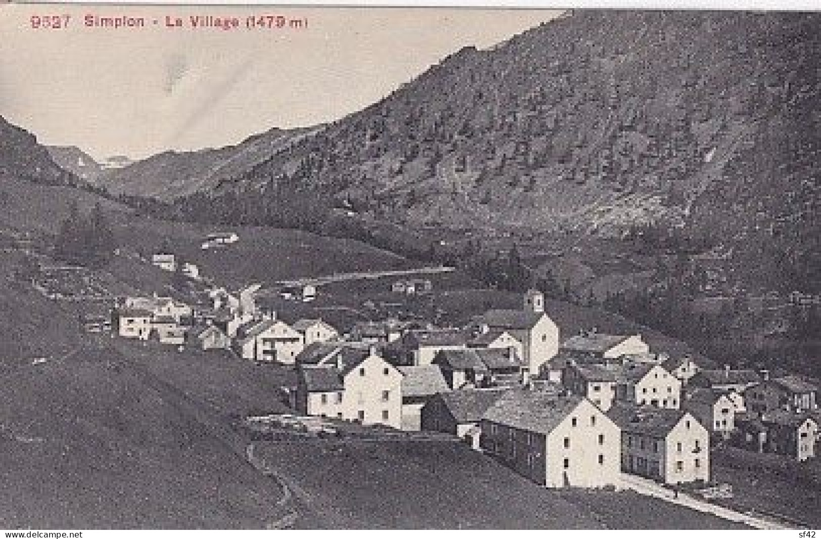 SIMPLON     LE VILLAGE   9627 - Simplon