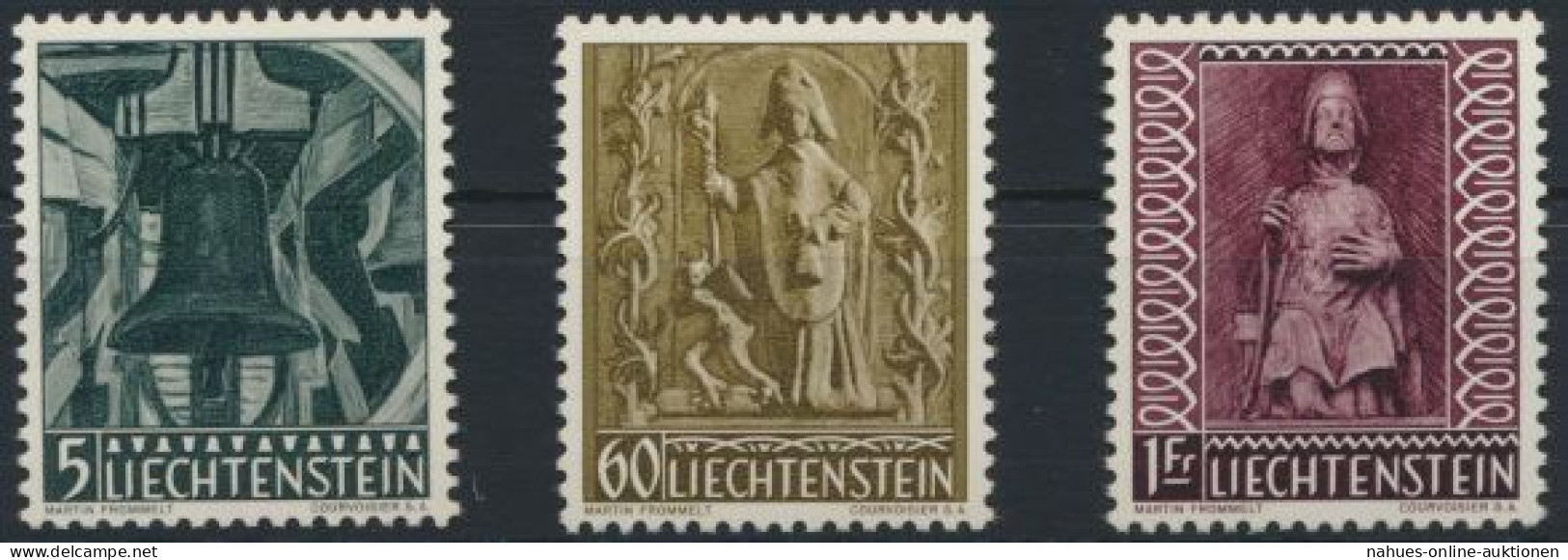 Liechtenstein Weihnachten 386-388 Tadellos Postfrisch MNH KatWert 18,00 - Lettres & Documents