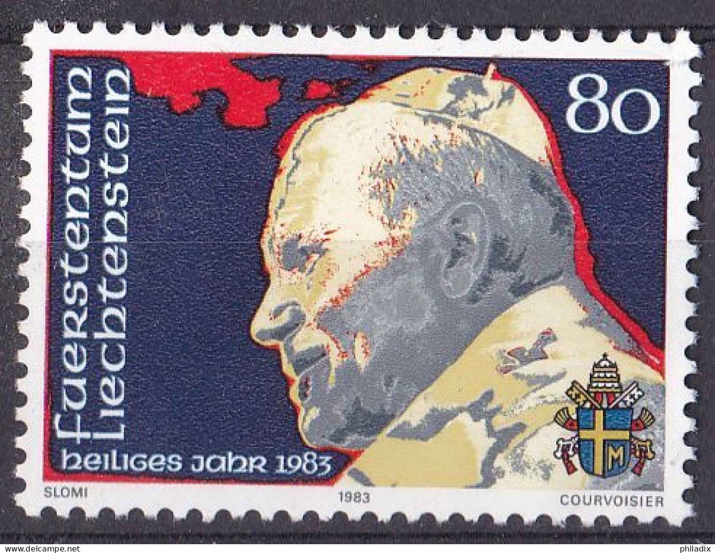 # Liechtenstein Marke Von 1983 O/used (A5-4) - Used Stamps