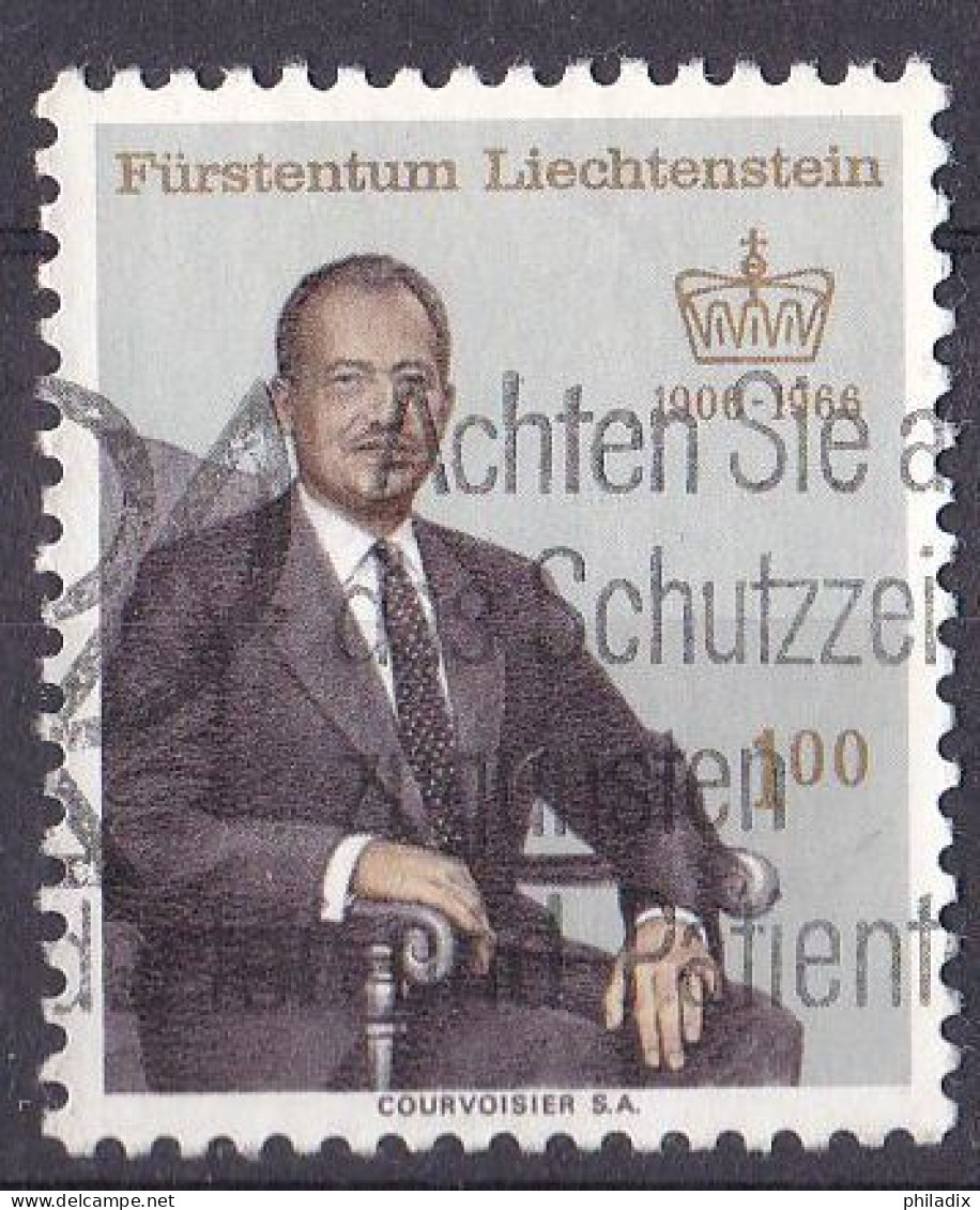 # Liechtenstein Marke Von 1966 O/used (A5-4) - Gebraucht