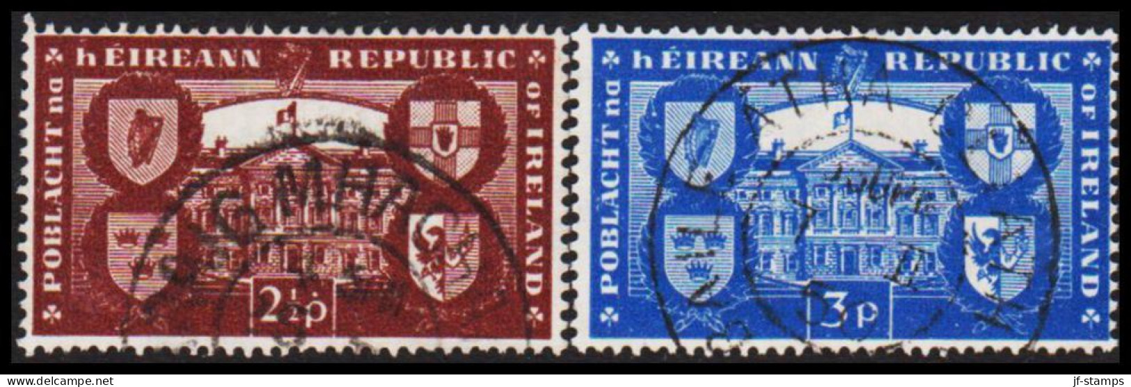 1949. EIRE. Republik Irland In Complete Set.  (Michel 108-109) - JF544521 - Usados