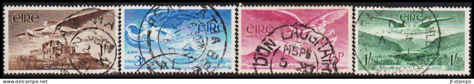 1948. EIRE. AIR MAIL In Complete Set With 4 Stamps.  (Michel 102-105) - JF544522 - Gebraucht