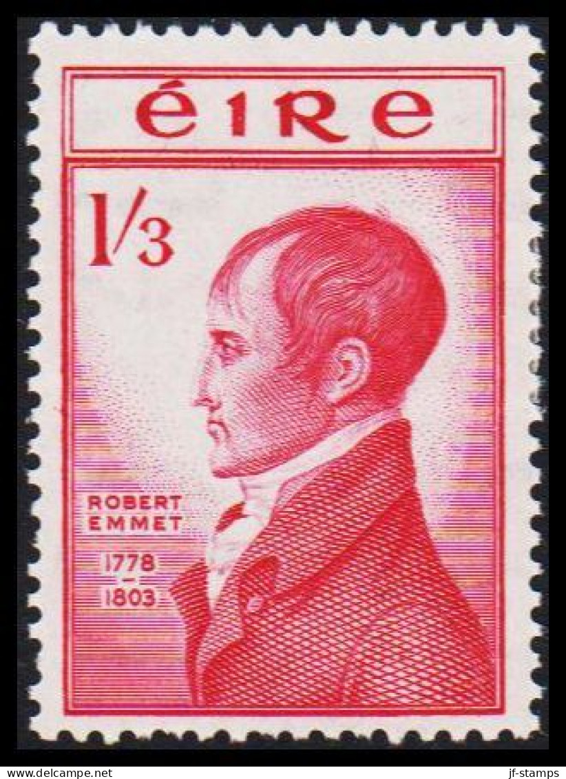 1953. EIRE. Robert Emmet 1/3 Hinged. (Michel 119) - JF542256 - Neufs