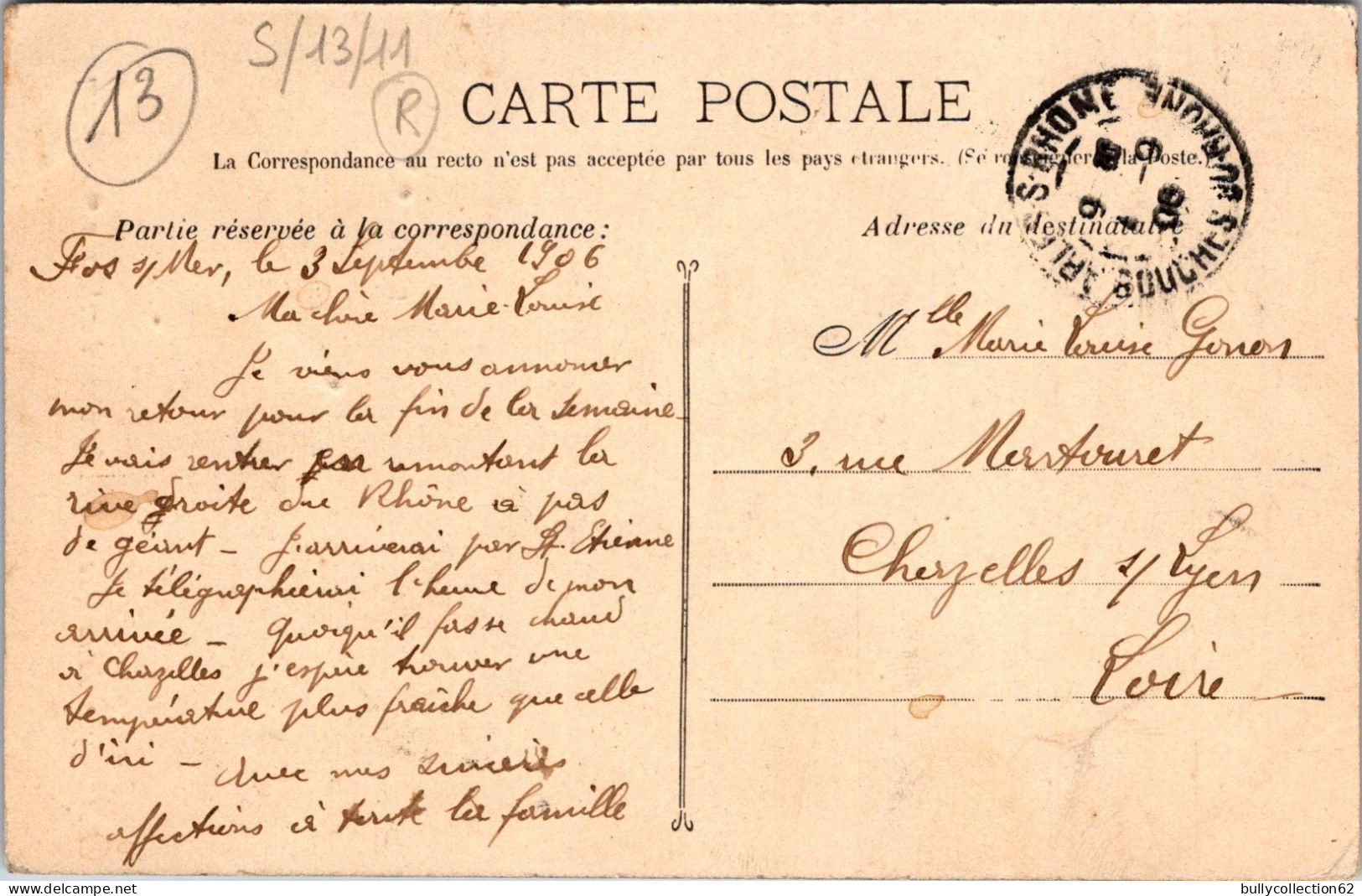 CPA - SELECTION -   MARSEILLE  -  Type De La Rue - Le Marchand De Rahat-lo-Koum. - Ambachten