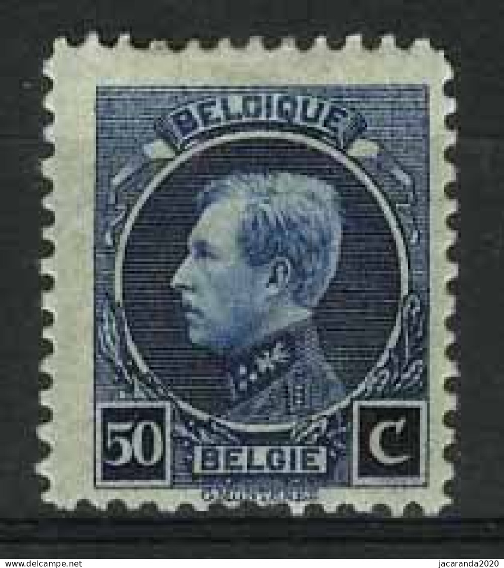 België 187 * - Koning Albert I - Roi Albert I - 1921-1925 Small Montenez