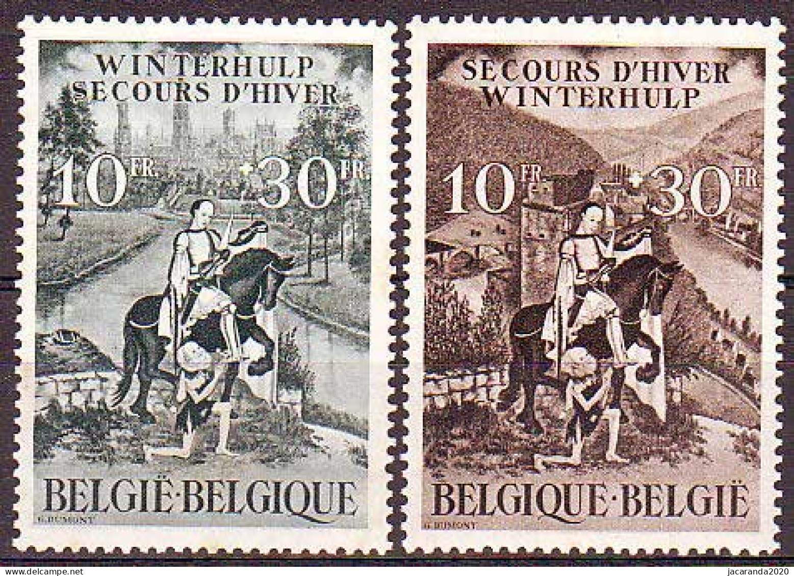 België 639/40 ** - Sint-Maarten VI - Saint-Martin VI - Unused Stamps