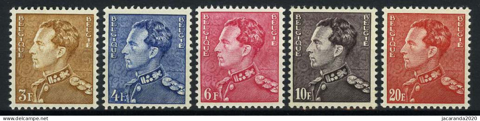 België 847/48B ** - K. Leopold III - Poortman - MNH - 1936-1951 Poortman