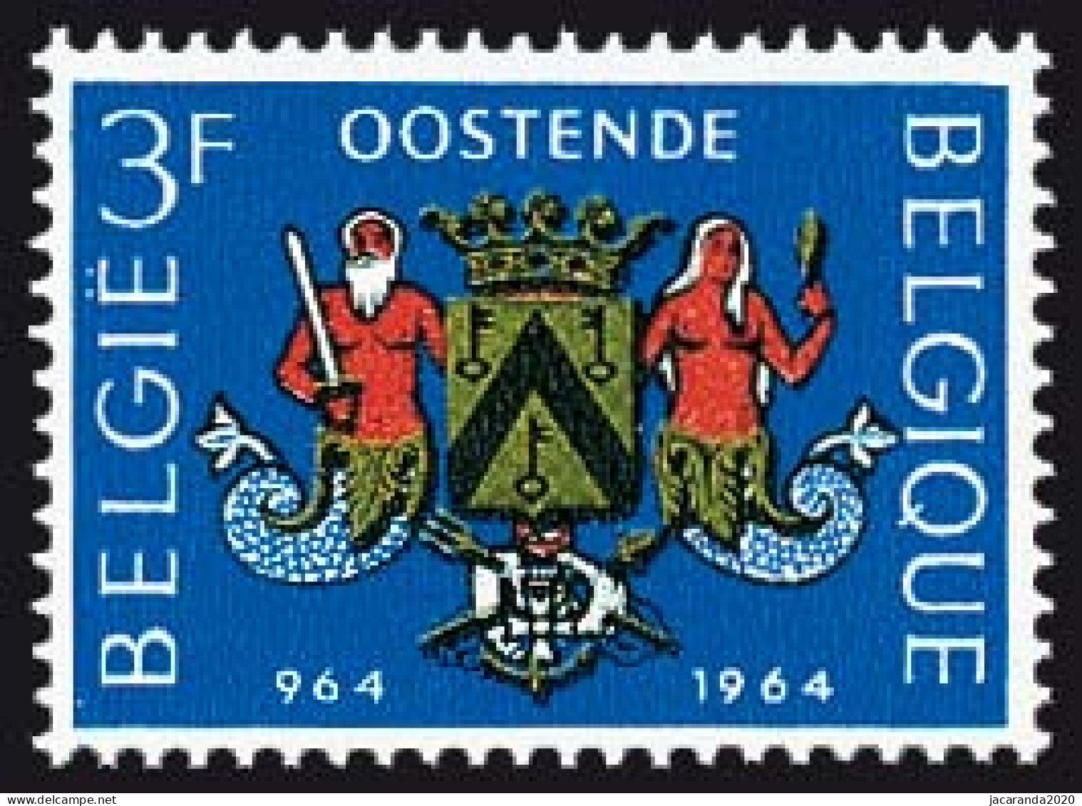 België 1285 - 1000 Jaar Bestaan Van De Stad Oostende - Unused Stamps