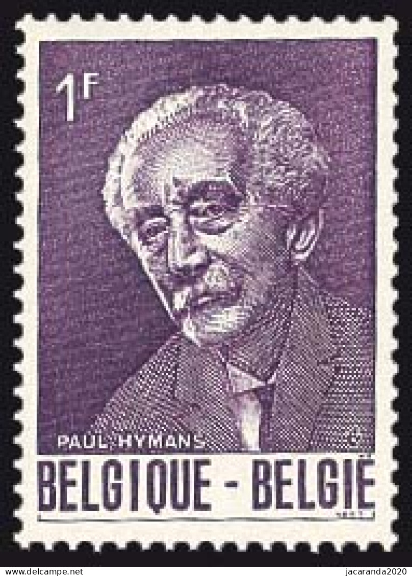 België 1321 - Paul Hymans - Minister Van Staat - Unused Stamps