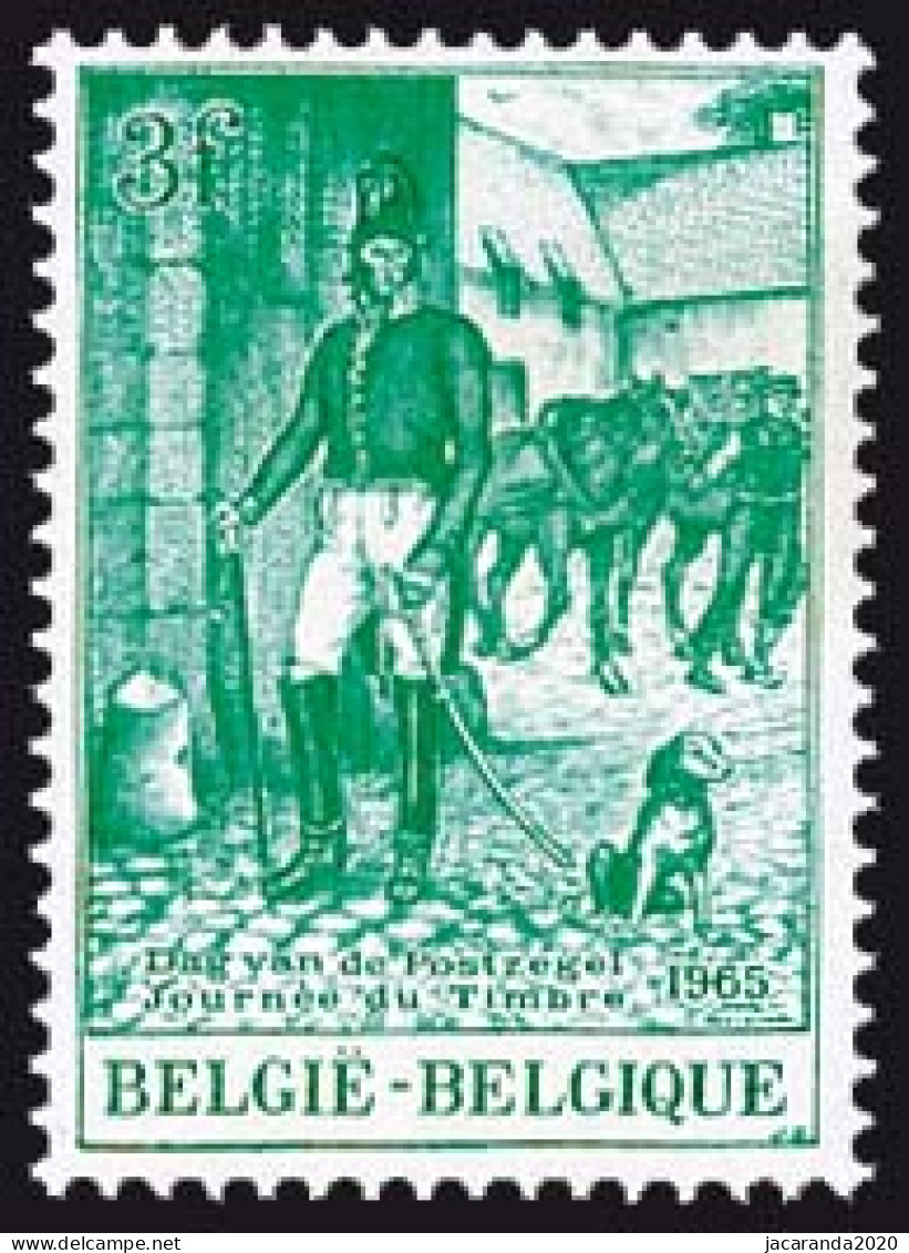 België 1328 - Dag Van De Postzegel - Journée Du Timbre - Paardenpostmeester - Nuevos