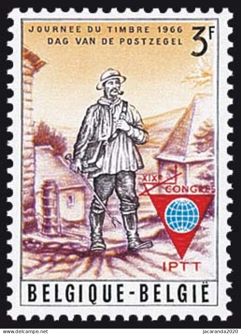 België 1381 - Wereldcongres Van De I.P.T.T. - Postbode - Facteur Rurale - Ungebraucht