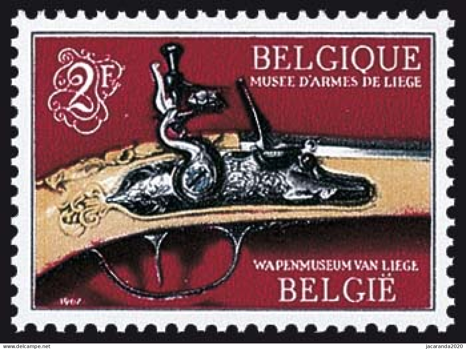 België 1406 - Wapenmuseum - Luik - Musée D'armes - Liège - Unused Stamps