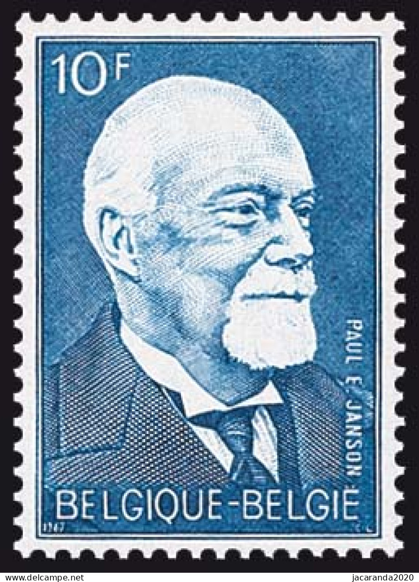 België 1414 - Paul-Emile Janson - Staatsman - Unused Stamps