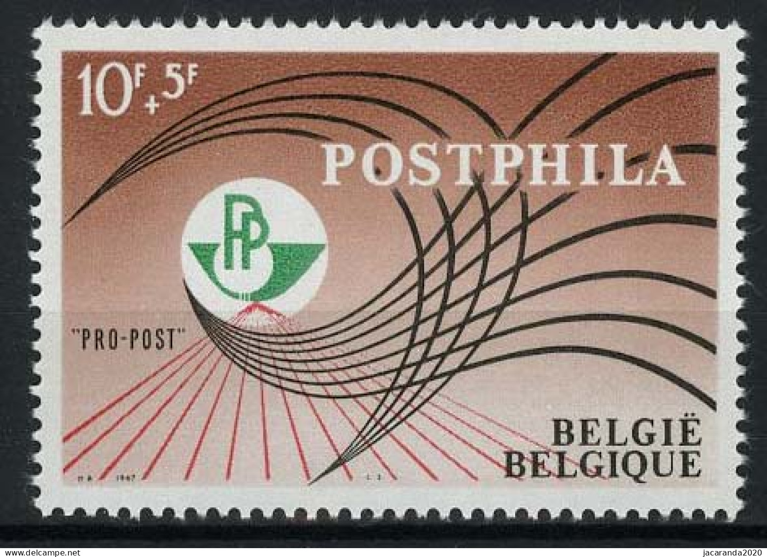 België 1435 - Tentoonstelling Postphila I - Nuevos