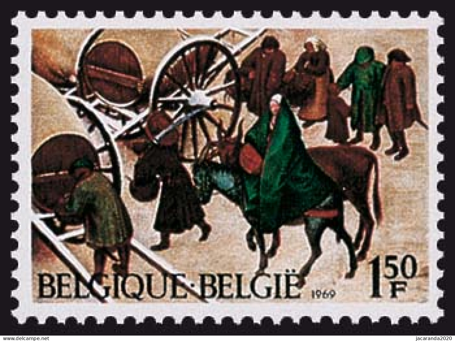 België 1517 - Kerstmis - Noël - Schilderij - Pieter Breugel De Oude - Neufs