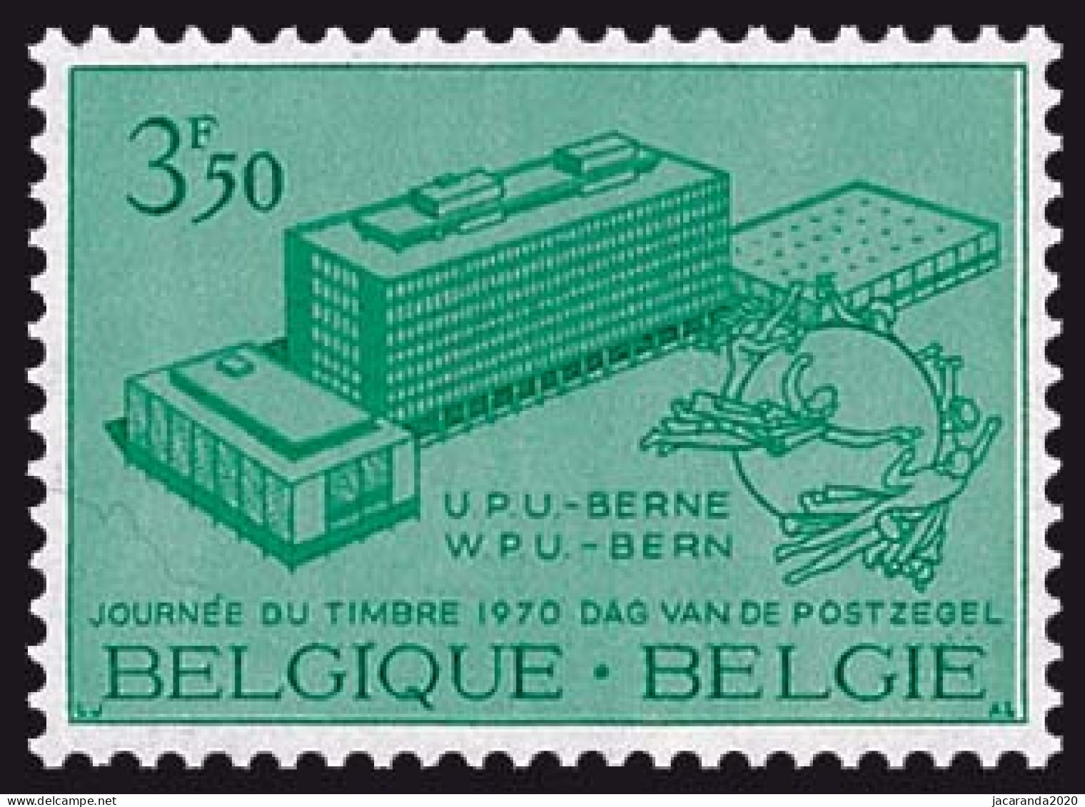 België 1529 - Dag Van De Postzegel - Journée Du Timbre - Wereldpostunie - Bern - W.P.U. - U.P.U. - Ungebraucht