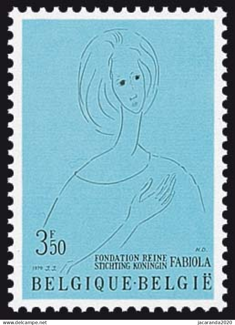 België 1546 - Stichting Koningin Fabiola - Unused Stamps