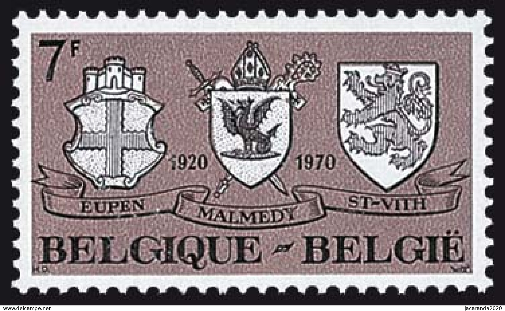 België 1566 - Eupen - Malmedy - Sankt-Vith - Ungebraucht