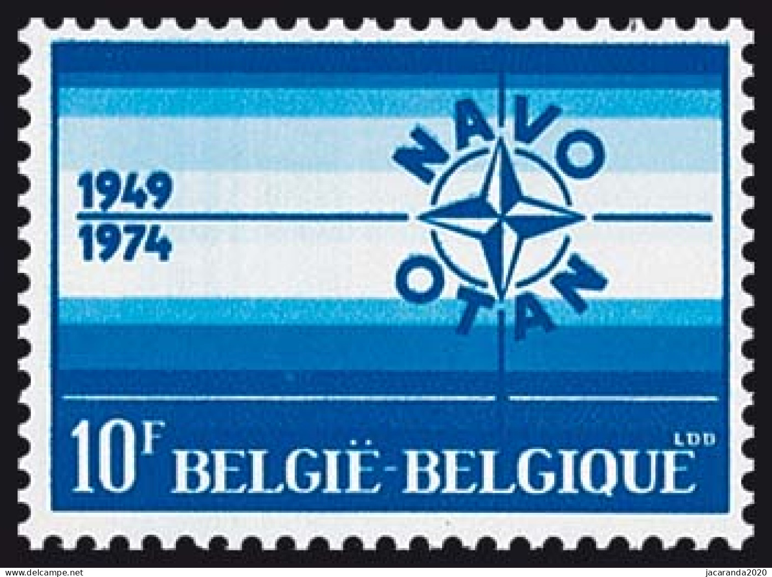 België 1712 - 25 Jaar N.A.V.O. - O.T.A.N. - Unused Stamps